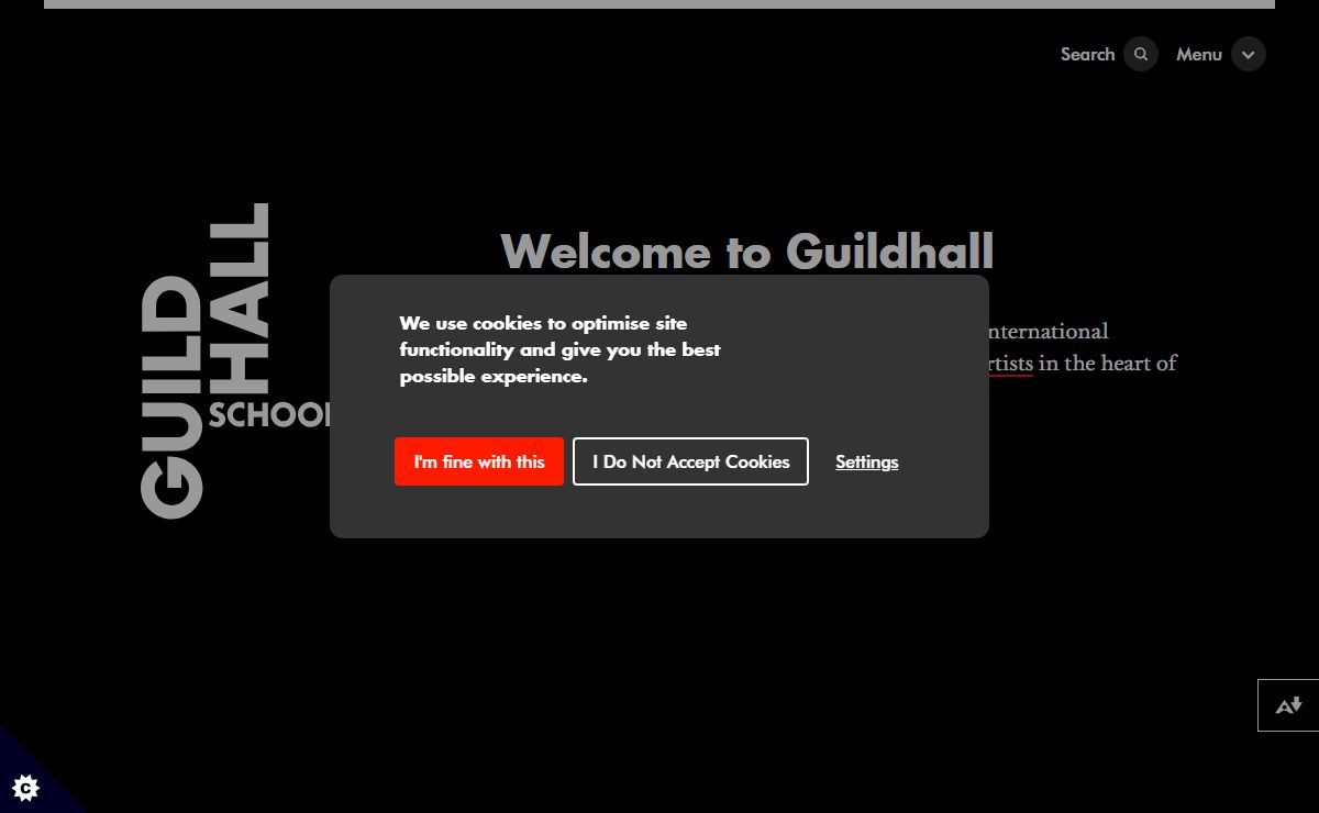 Welcome to Guildhall | Guildhall School of Music & Drama
