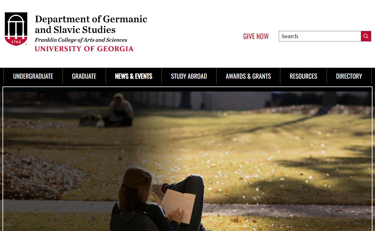 Welcome to Germanic & Slavic Studies | Germanic and Slavic Studies