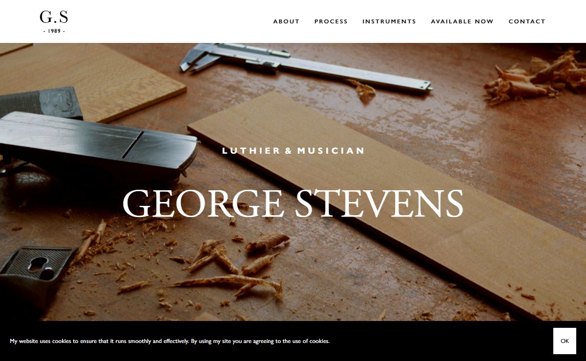 George Stevens Luthier | Early Instrument Luthier