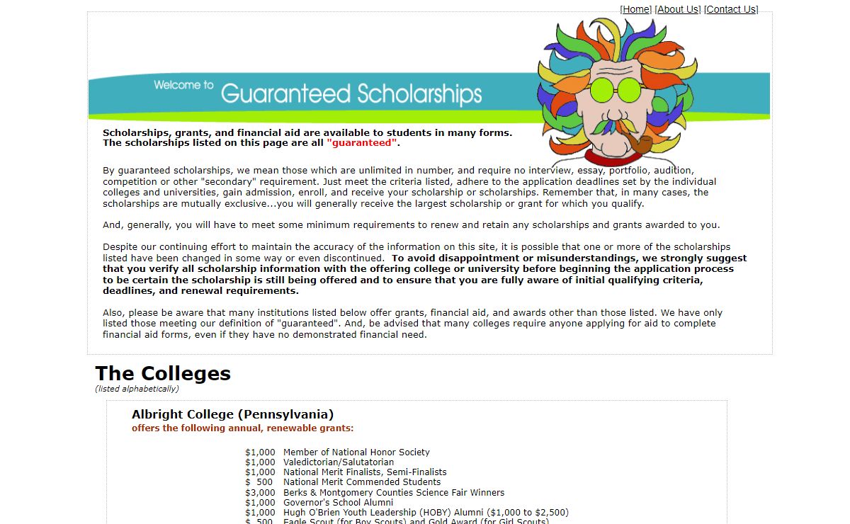 Guaranteed Scholarships and Financial Aid