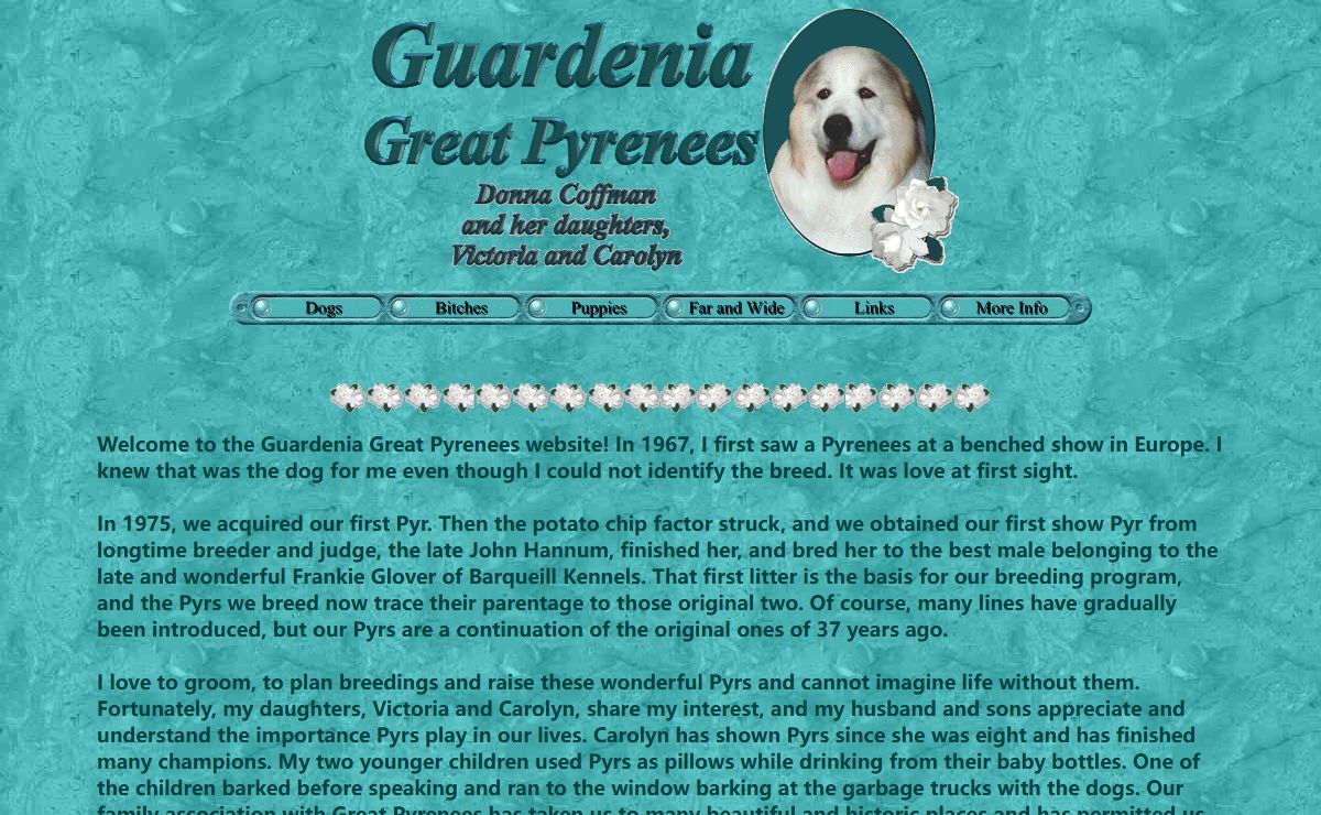 Guardenia Great Pyrenees
