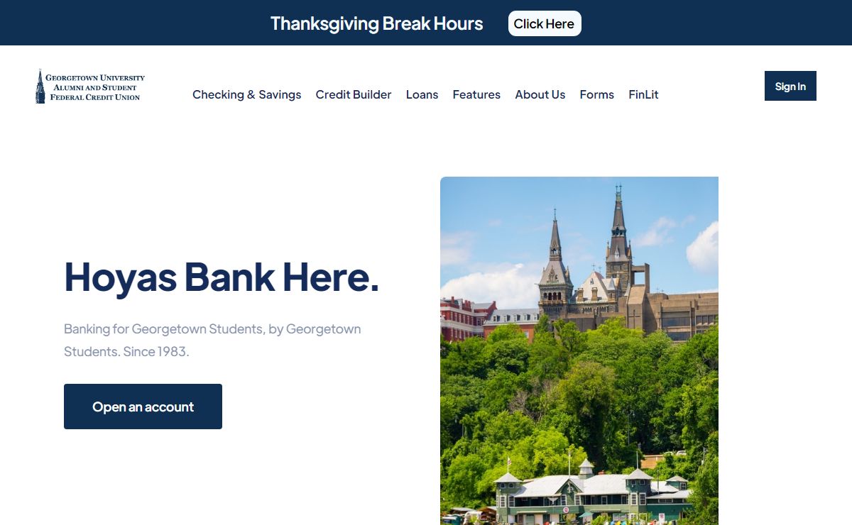 Georgetown University Alumni and Student Federal Credit Union