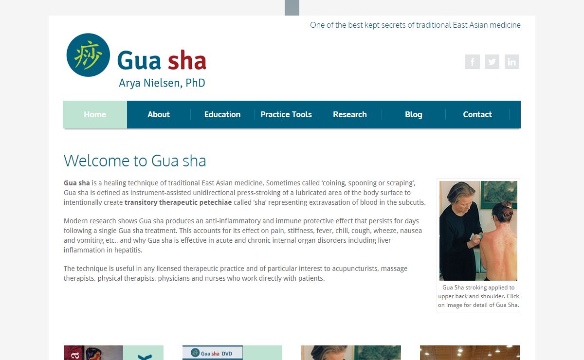 Gua sha by Arya Nielsen, PhD