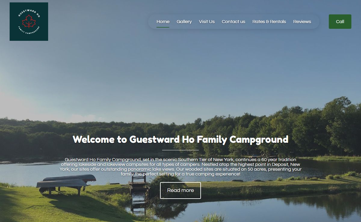 Welcome Home - Guestward Ho Family Campground