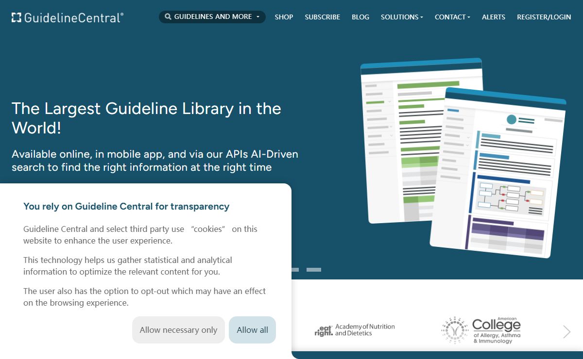 Guideline Central - The Largest Guideline Library in the World!