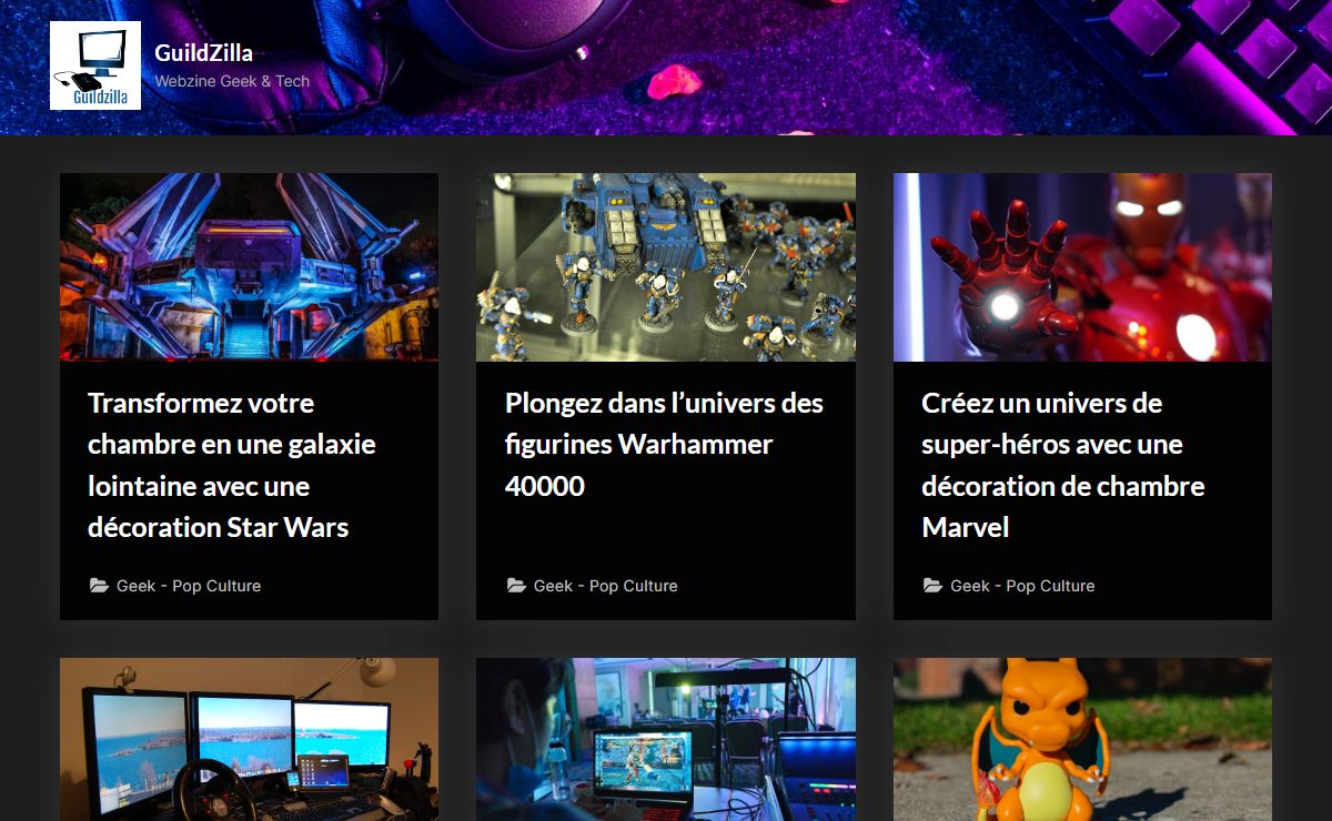 GuildZilla - Webzine Geek & Tech