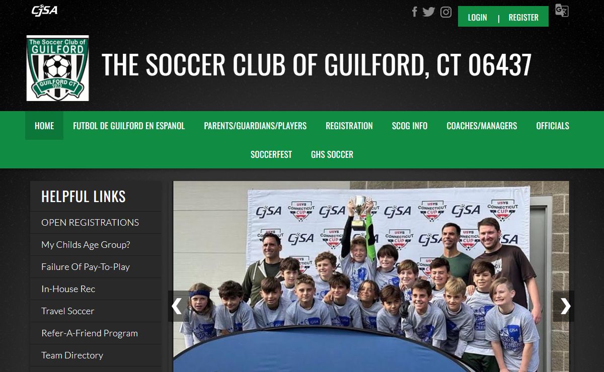 Soccer Club of Guilford > Home