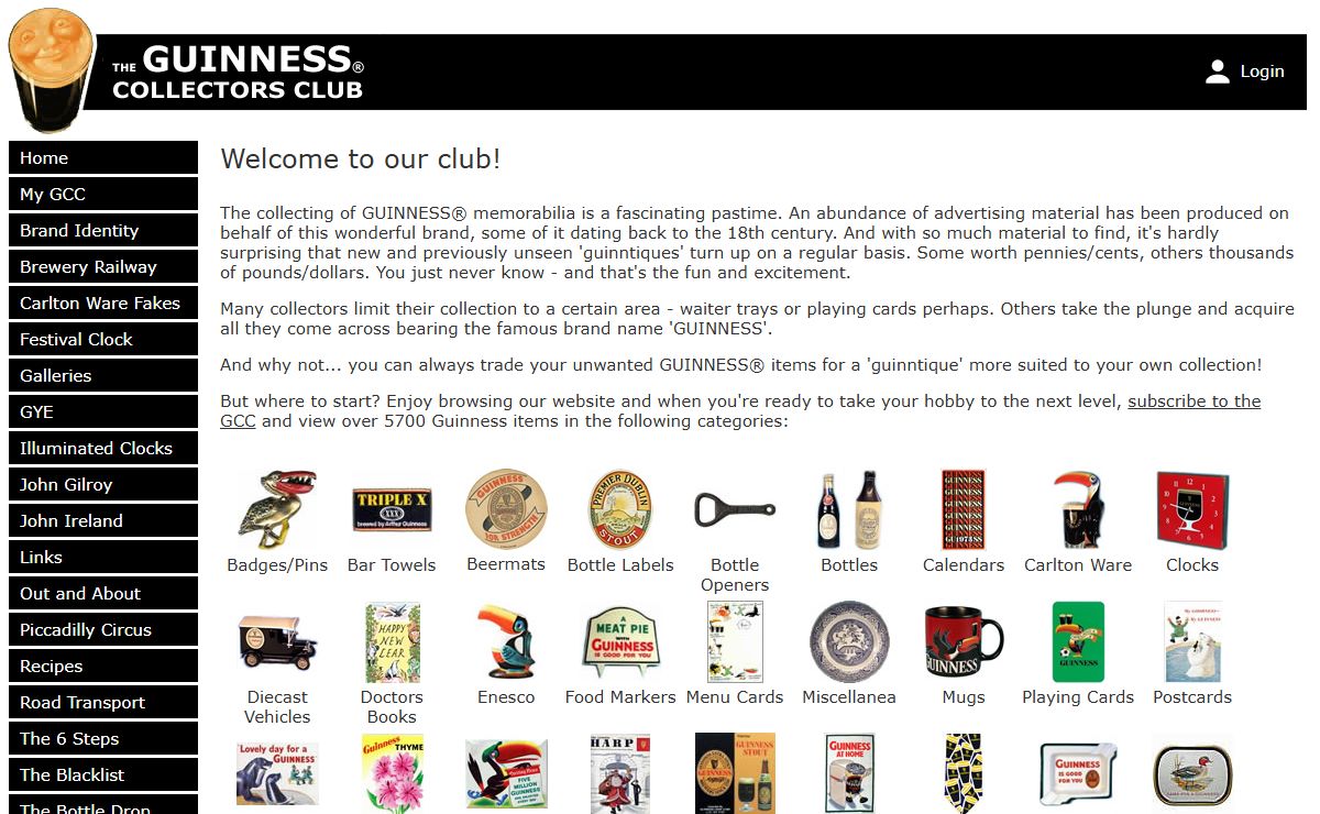 The Guinness Collectors Club