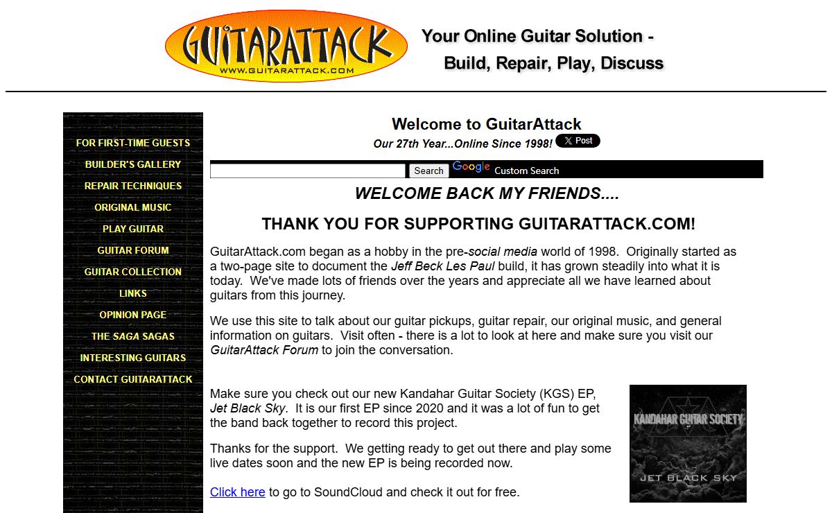 Welcome to GuitarAttack!