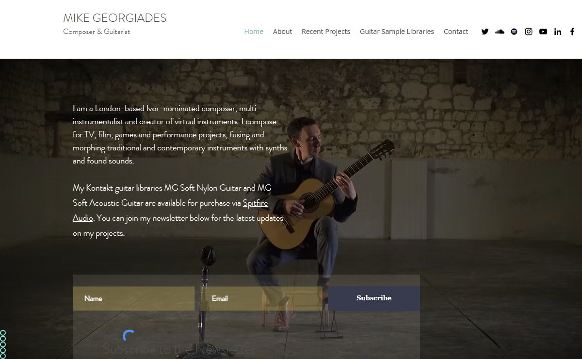 Game/Film/TV Composer Mike Georgiades