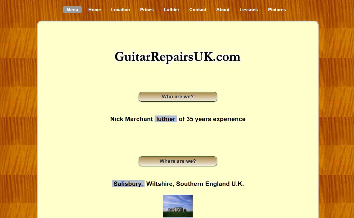 guitar repairs