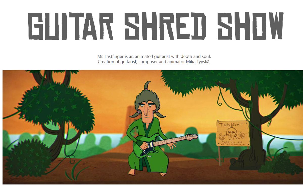 Guitar Shred Show - Mr. Fastfinger