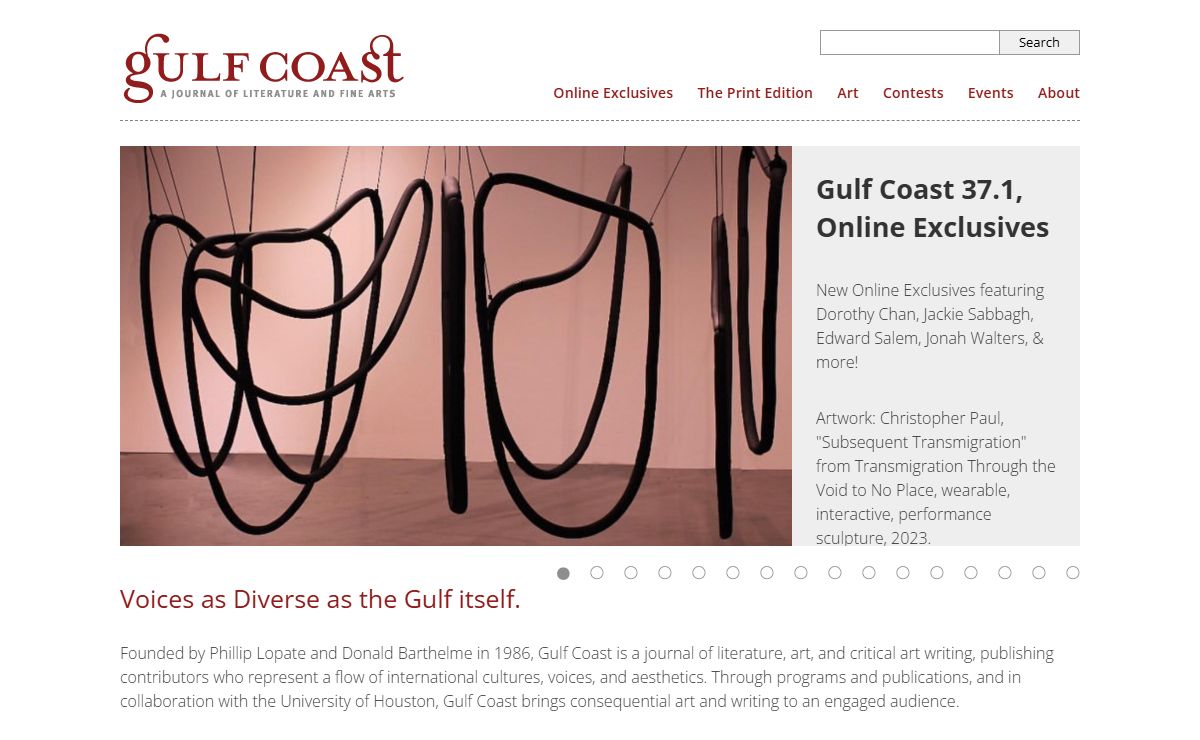 Gulf Coast: A Journal of Literature and Fine Arts