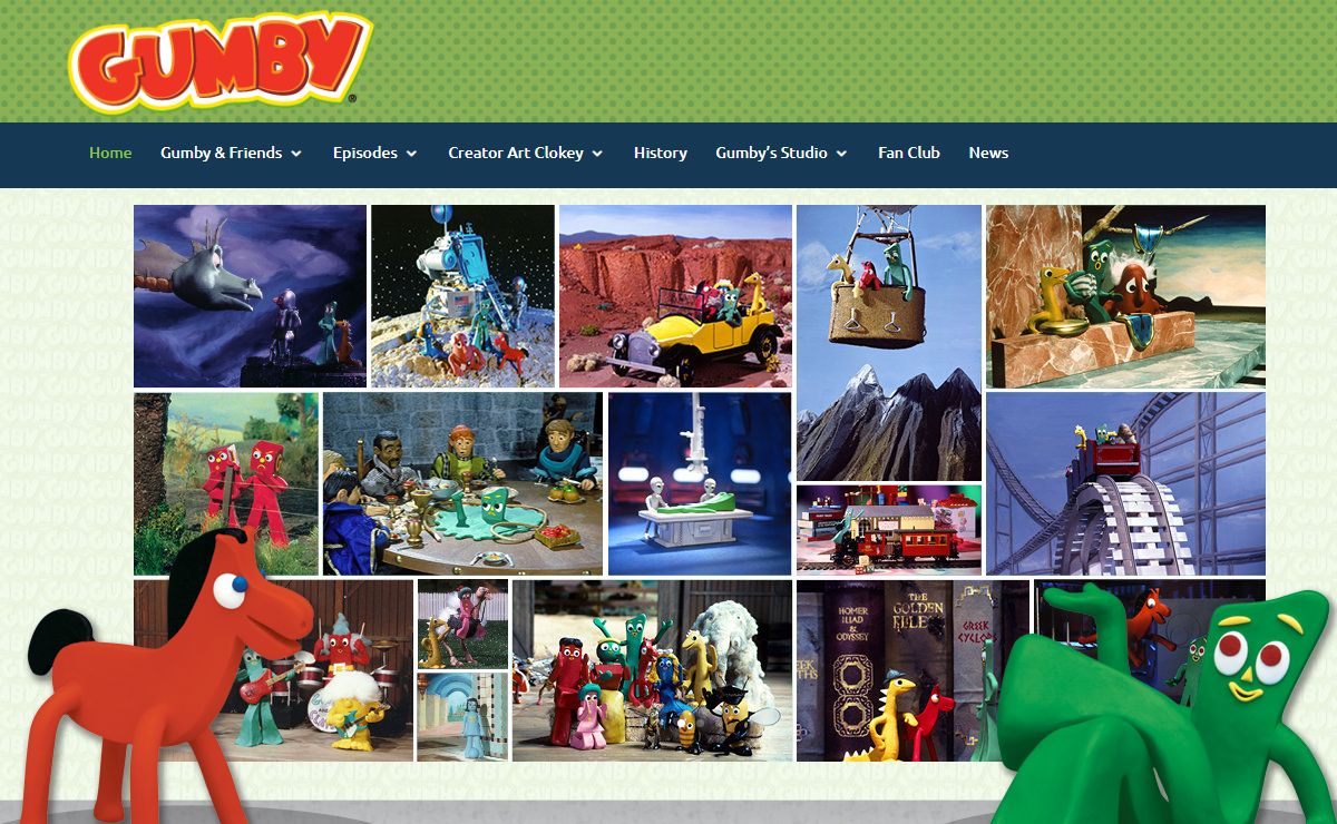 Art Clokey's Gumbyworld – Official Home of Gumby & Pokey