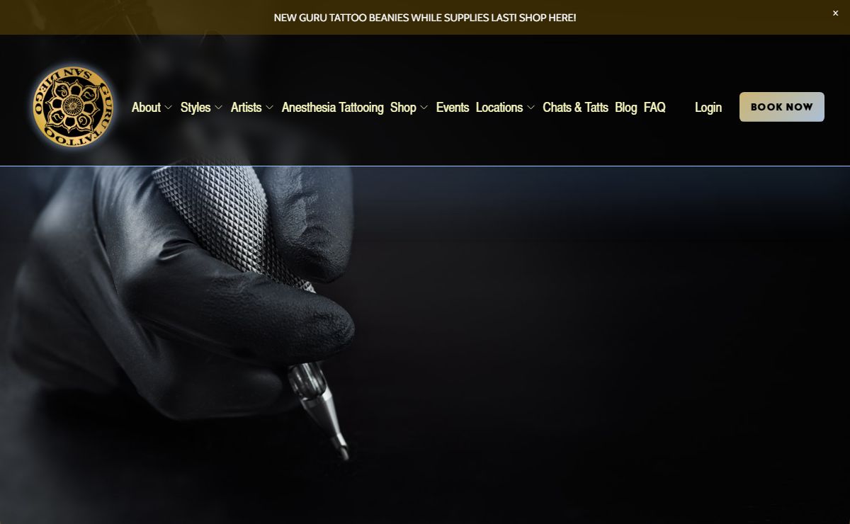 San Diego Tattoo | Tattoo Guru's in Pacific Beach & Little Italy