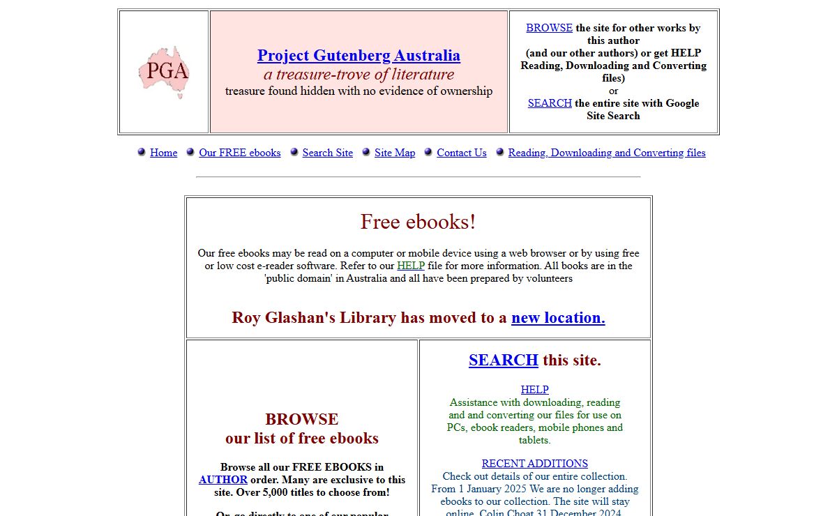 Project Gutenberg Australia