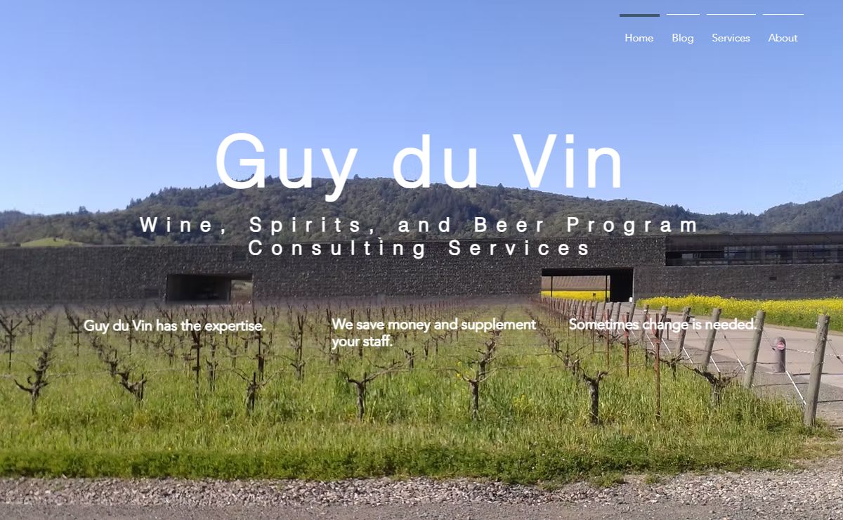 Home | Guy du Vin | Wine & Beverage Program Consulting