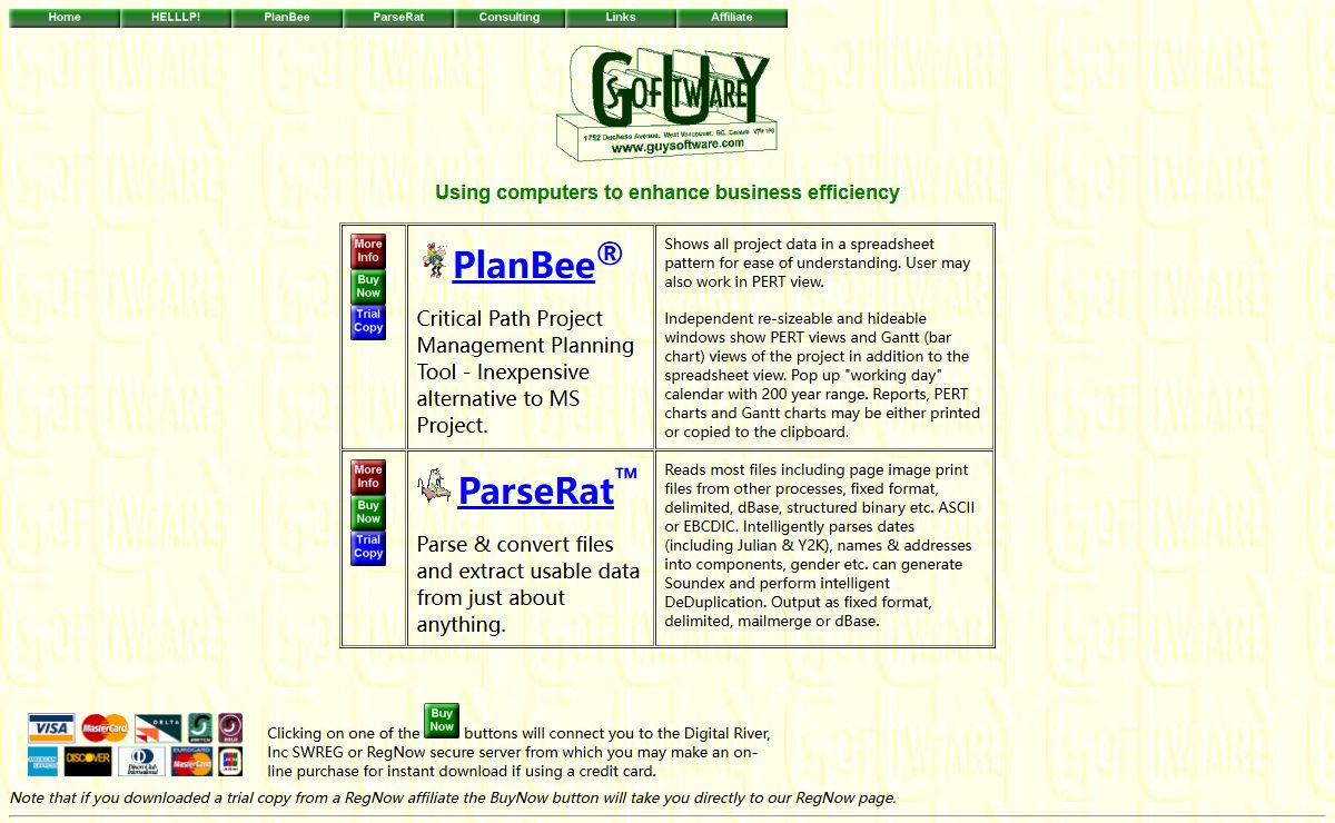 Guy Software - enhancing business planning and efficiency