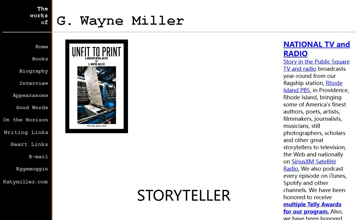 G. Wayne Miller: Home