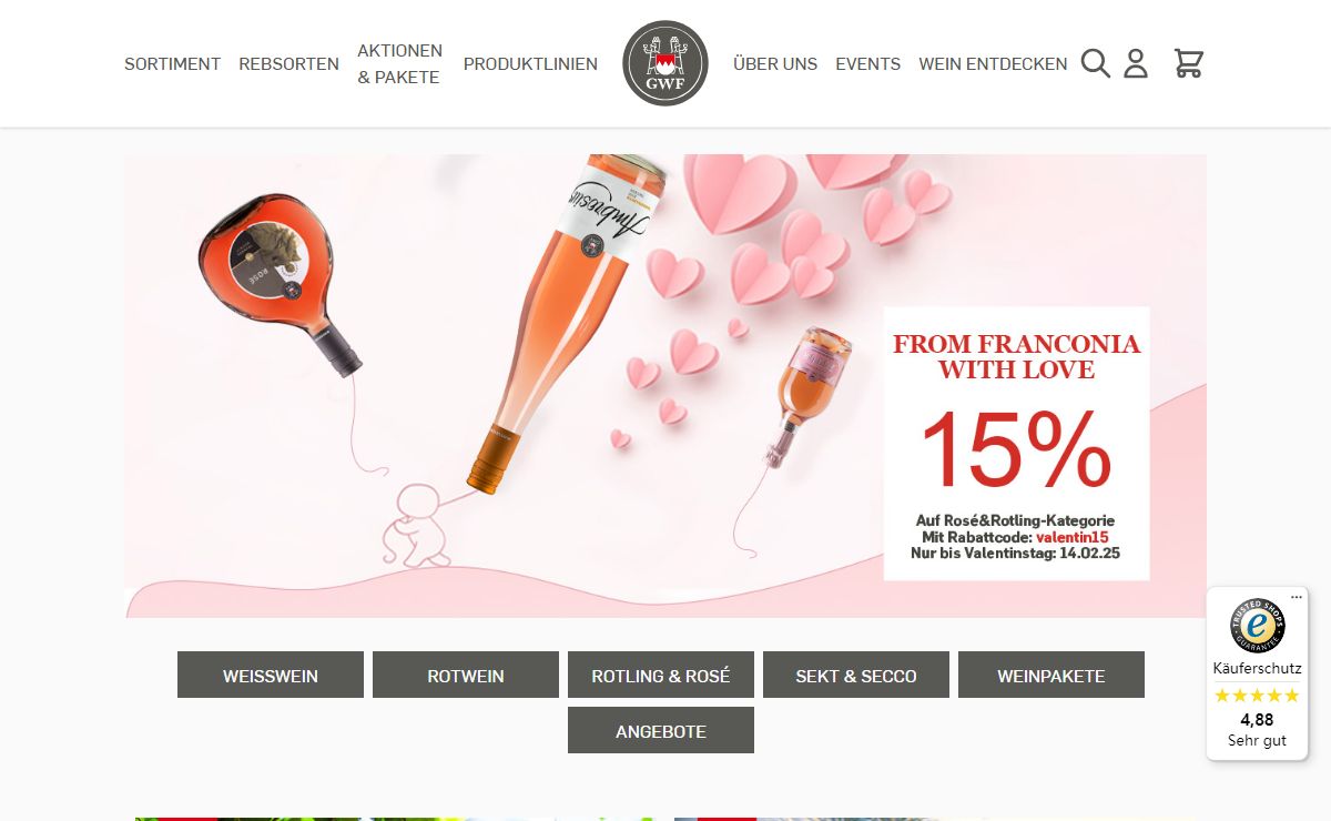 Home Page - GWF Frankenwein