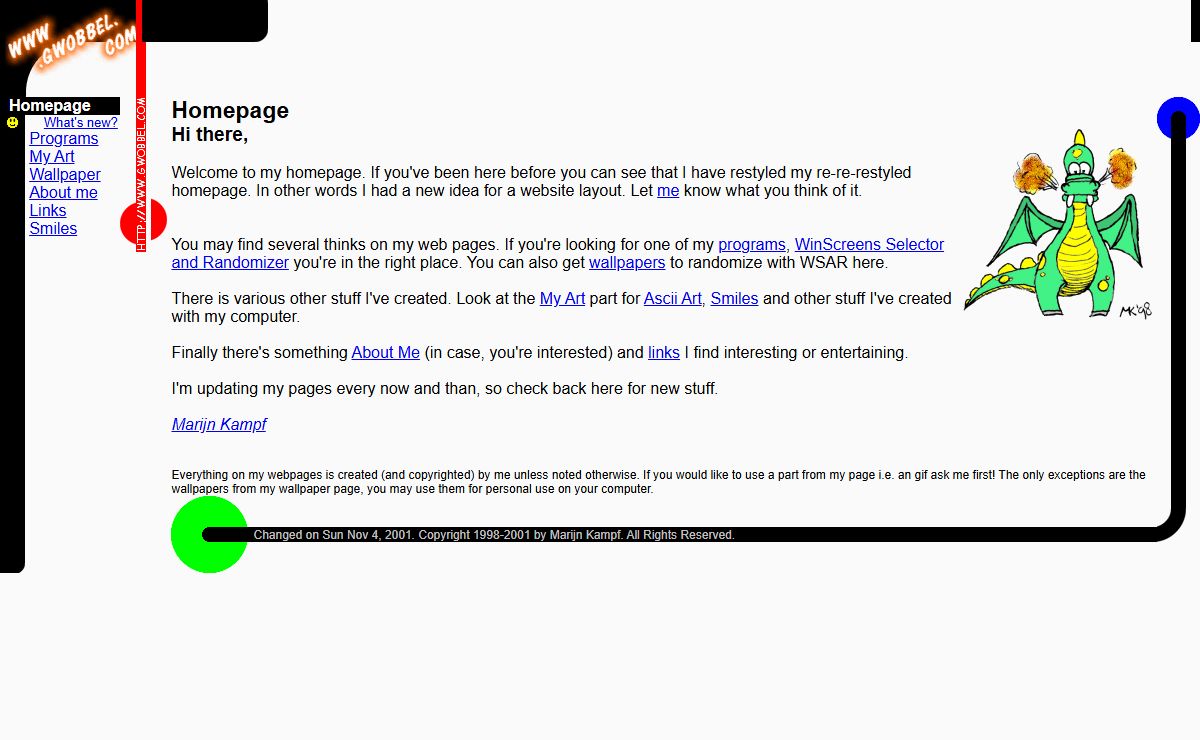 Homepage @ www.gwobbel.com