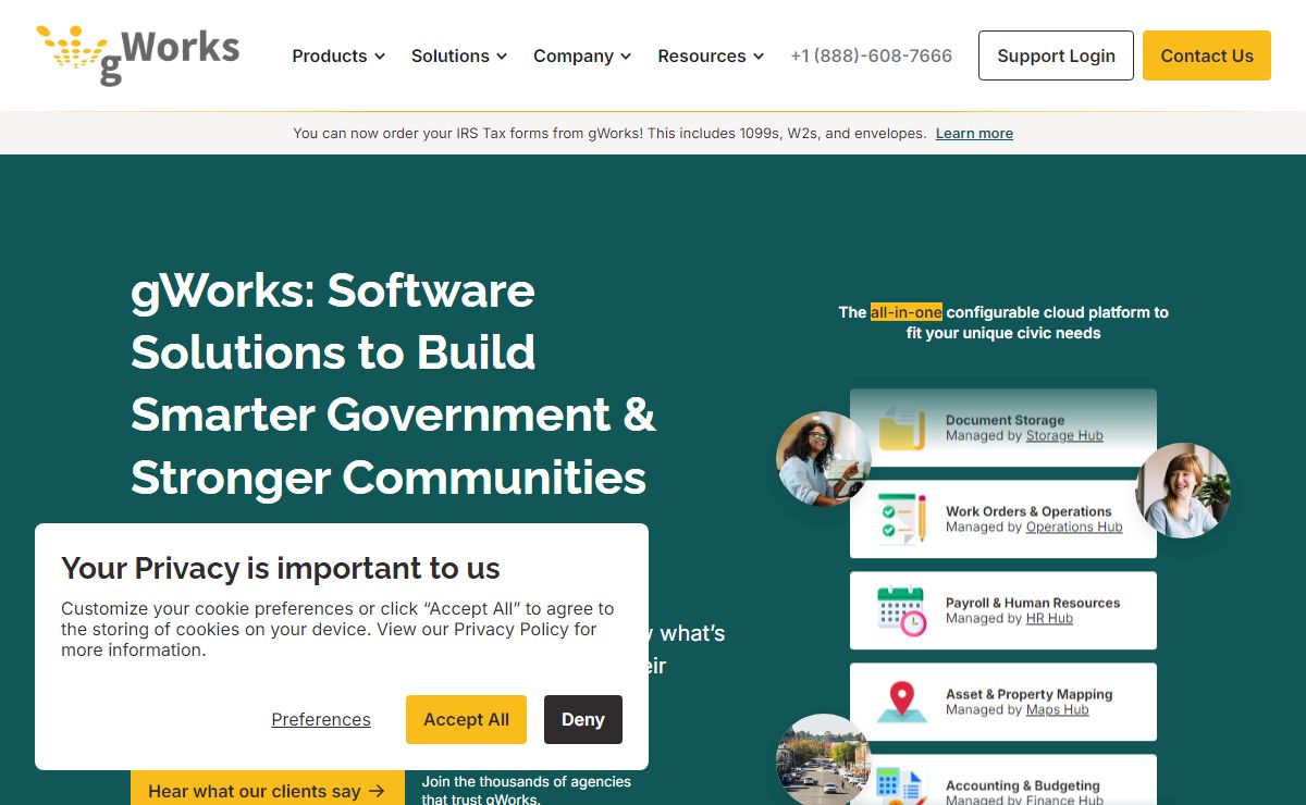 gWorks: Software Solutions to Empower Public Service