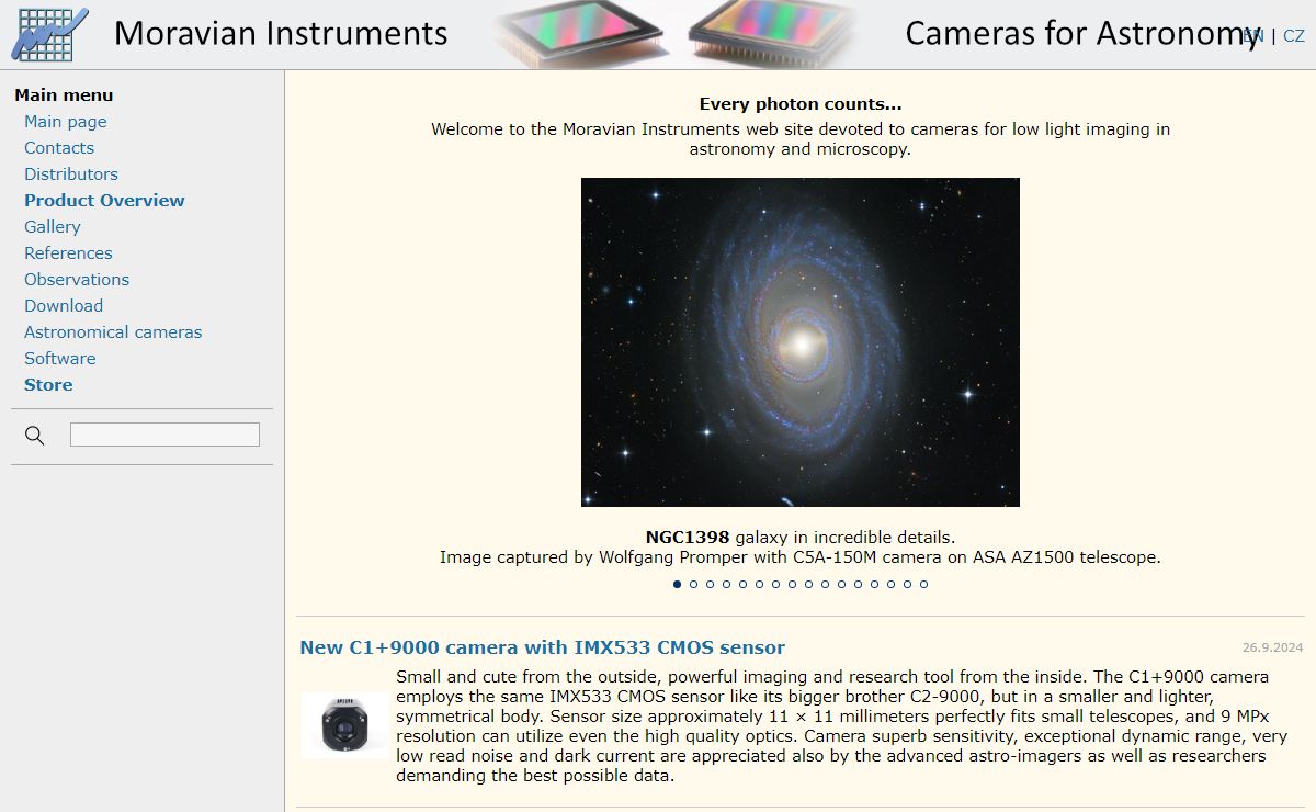 Moravian Instruments Inc. :: Main page