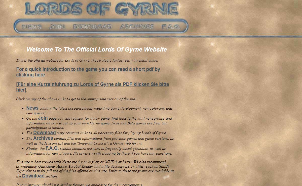 Lords of Gyrne