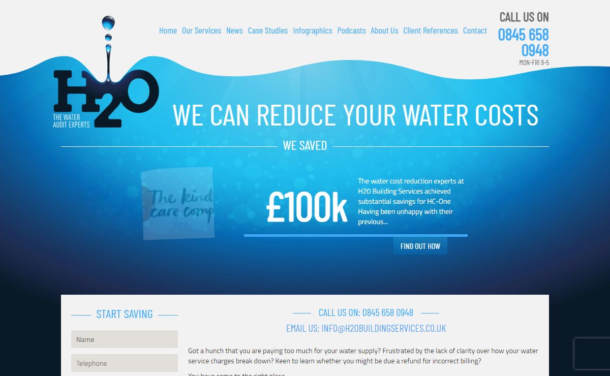Reduce Your Businesses Water Bills - H2O Building Services
