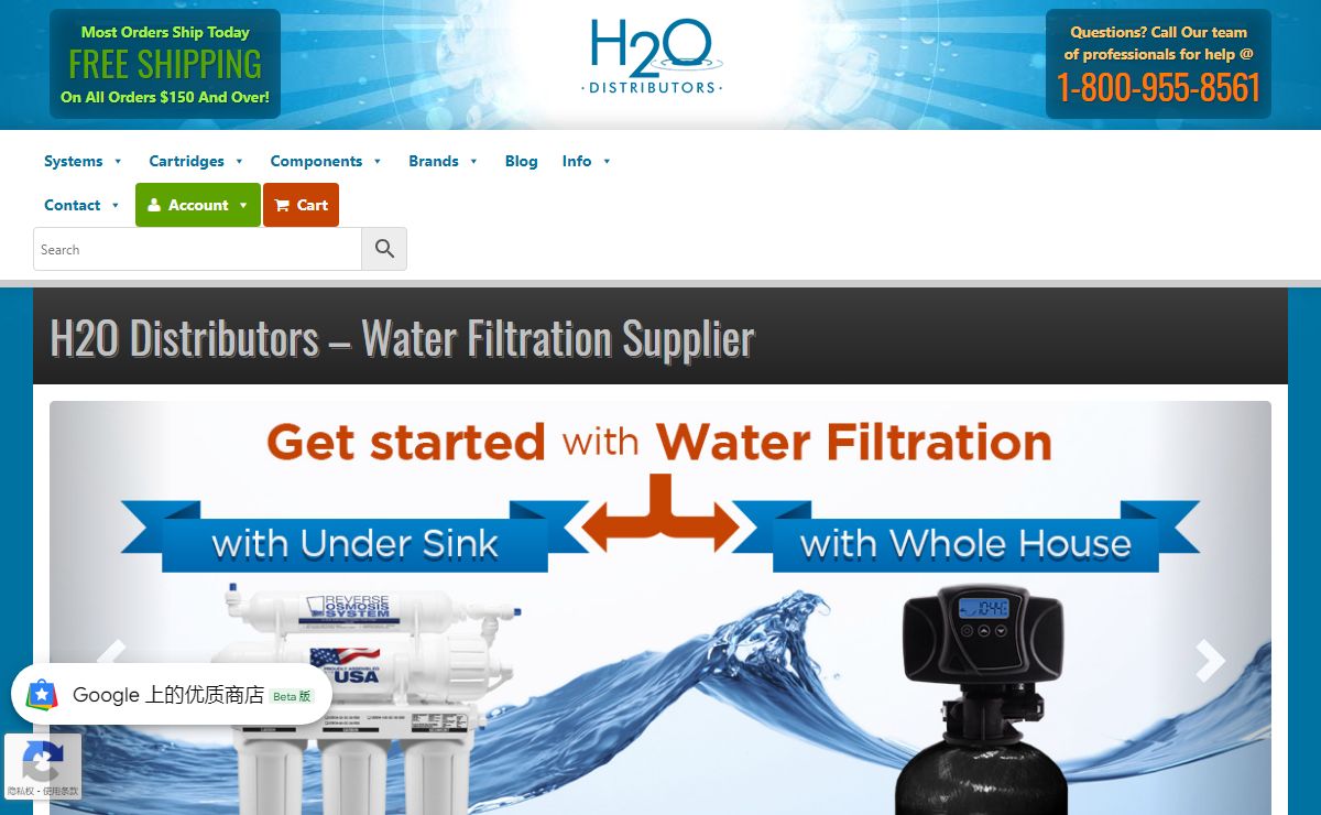 Top Water Filtration Supplier for Residential & Commerical Needs