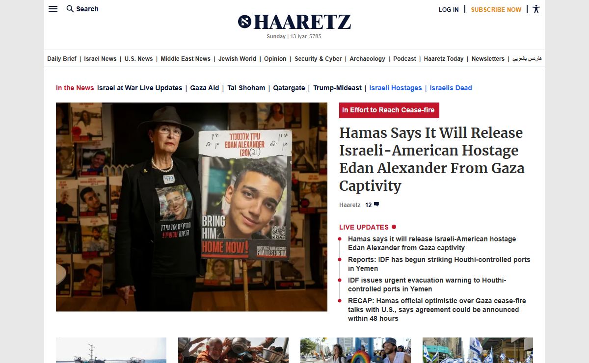 Haaretz | Israel News, the Middle East and the Jewish World - Haaretz.com