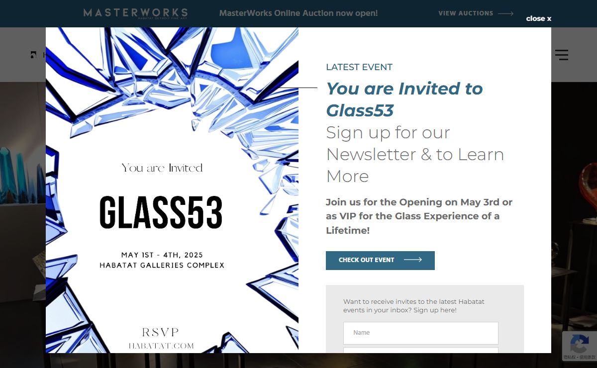 Habatat Galleries Complex - Largest Glass Art Gallery in the United States