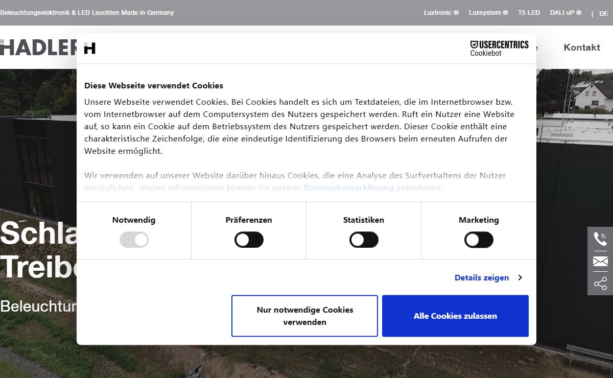 Led Leuchten & Treiber Hersteller Deutschland | HADLER