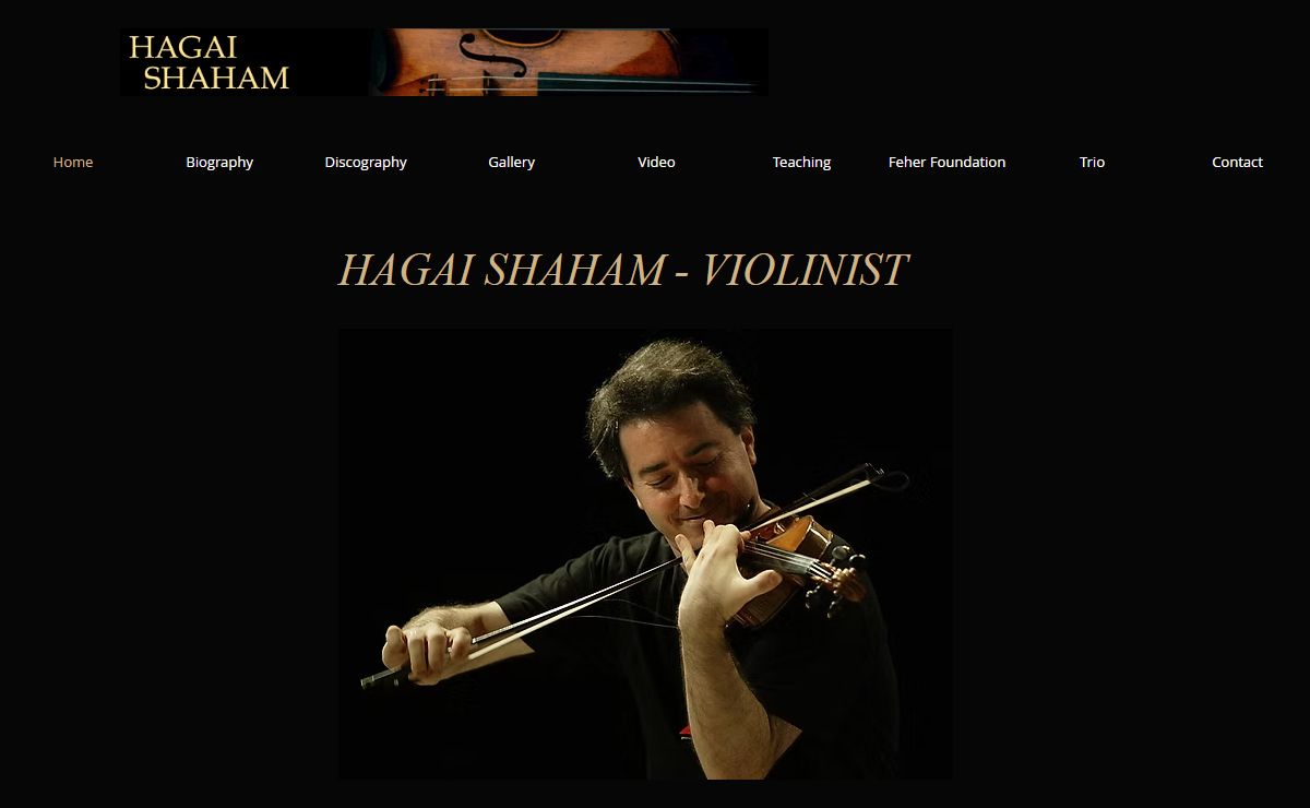 Violinist | Hagai Shaham