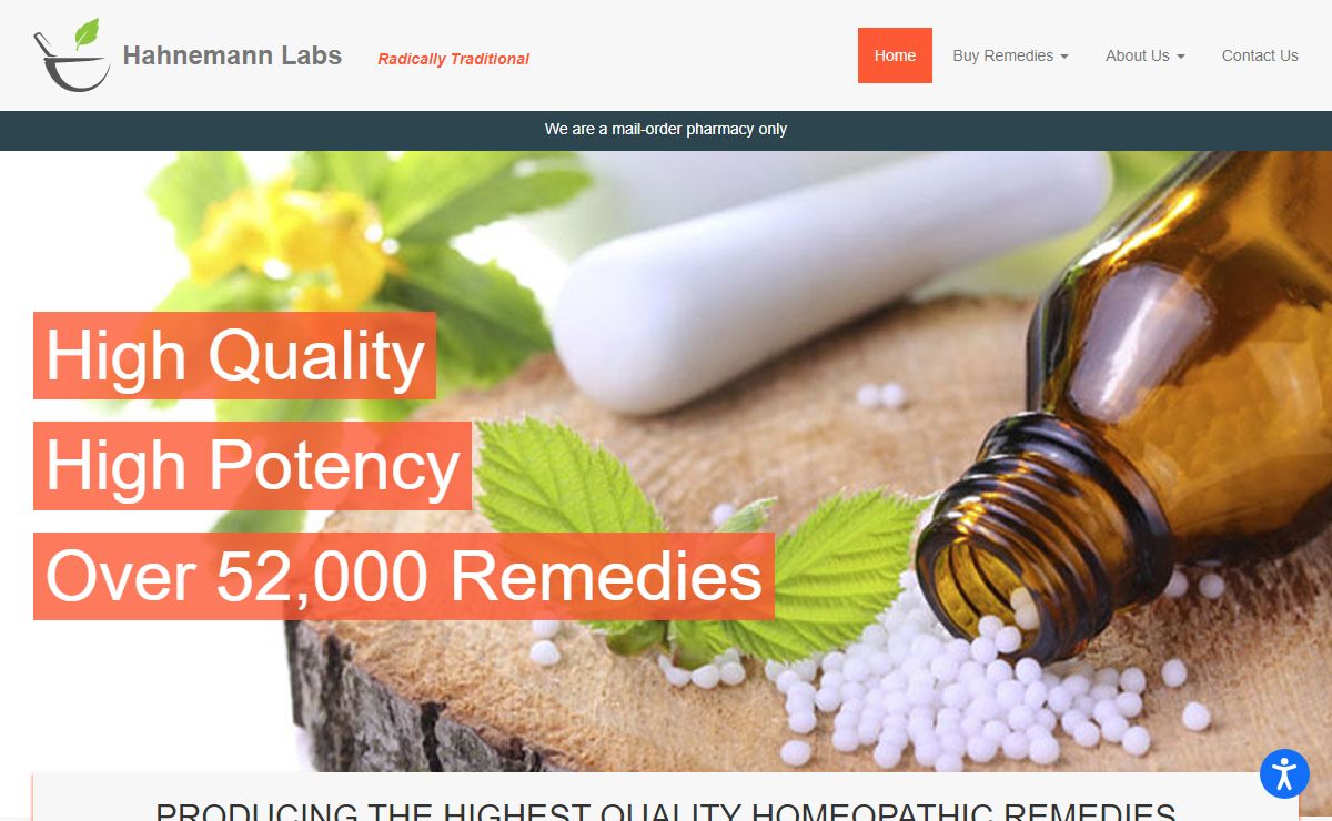 The Highest Quality Homeopathic Remedies Producer | Hahnemann Laboratories