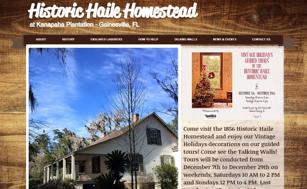 Historic Haile Homestead
