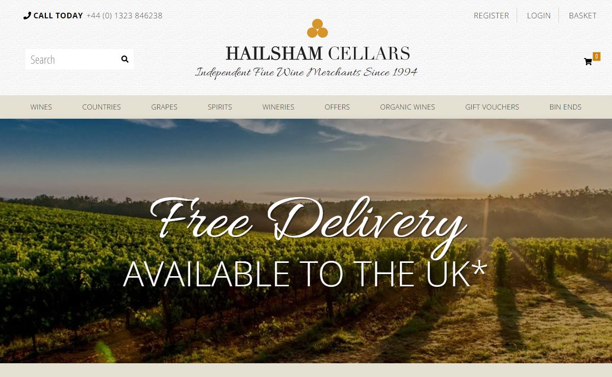 Buy Fine Wines Online | Wines from around the World | Hailsham Cellars