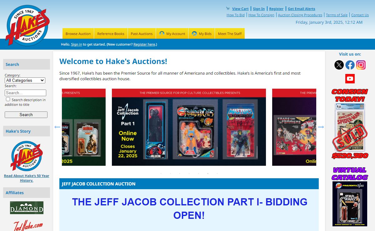 Hake's - Auctions