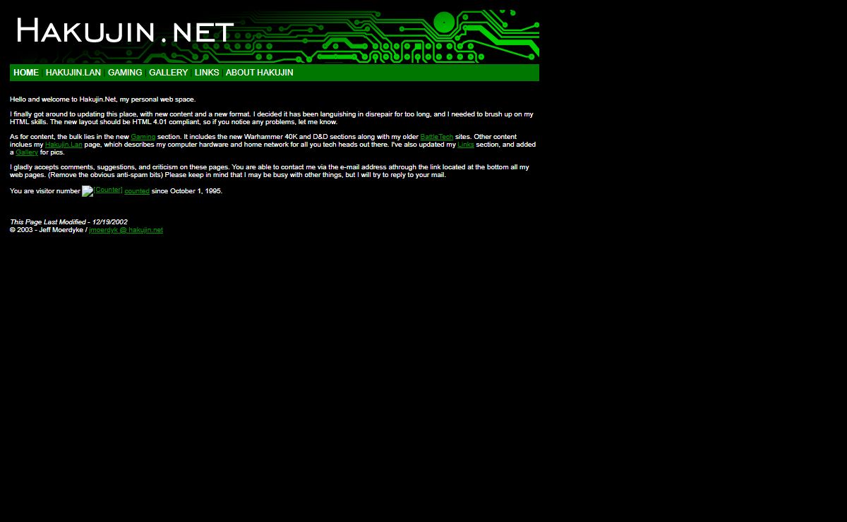 Hakujin Dot Net