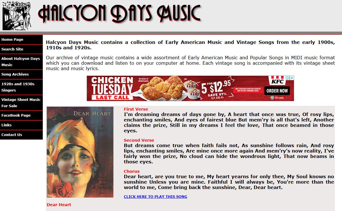 Popular American Music from the 1900s through the 1920s