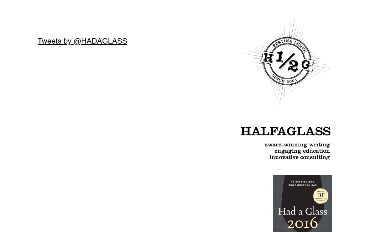 HALFAGLASS - On the path to The Good Life