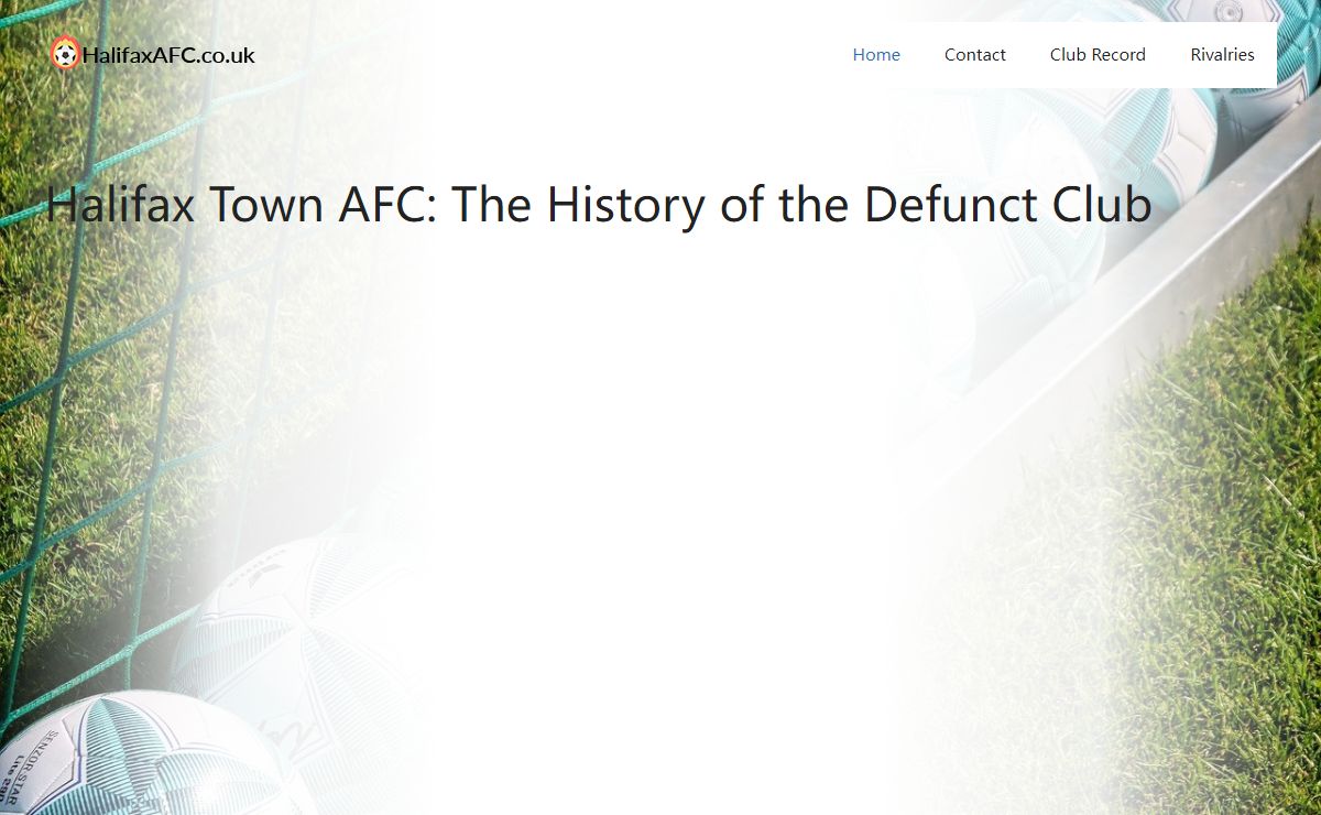 Halifax Town AFC – History and Demise