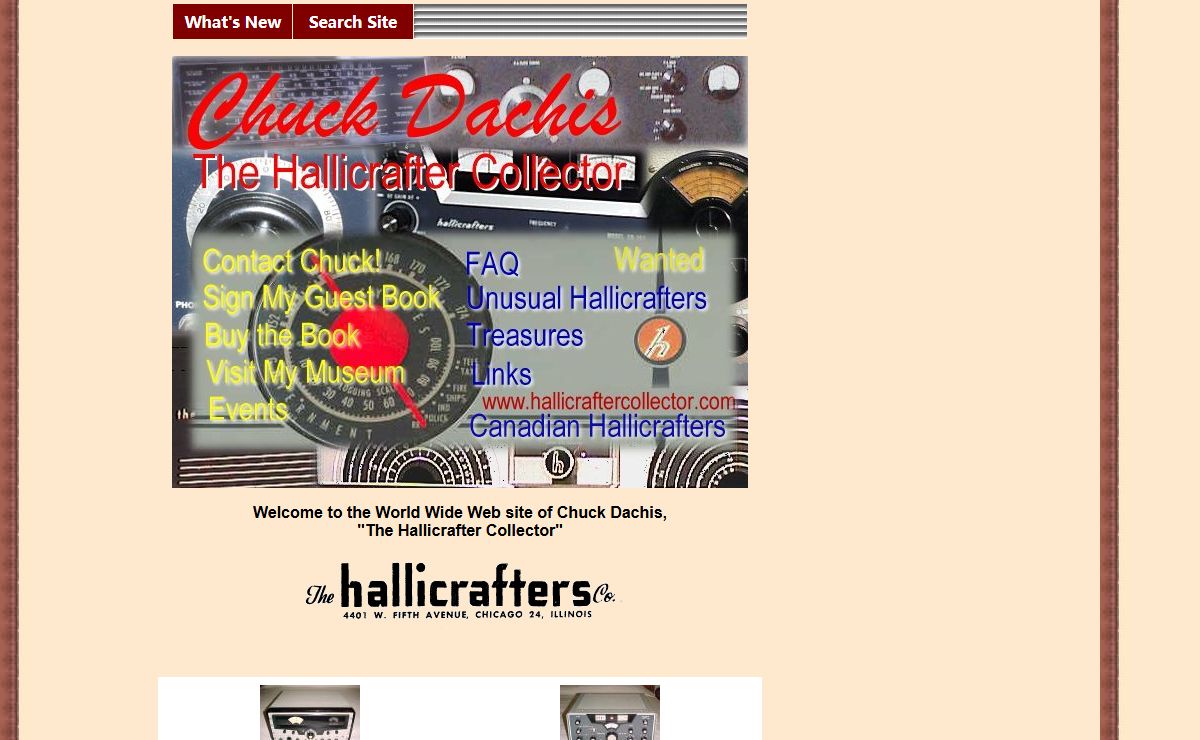 Chuck Dachis: The Hallicrafter Collector