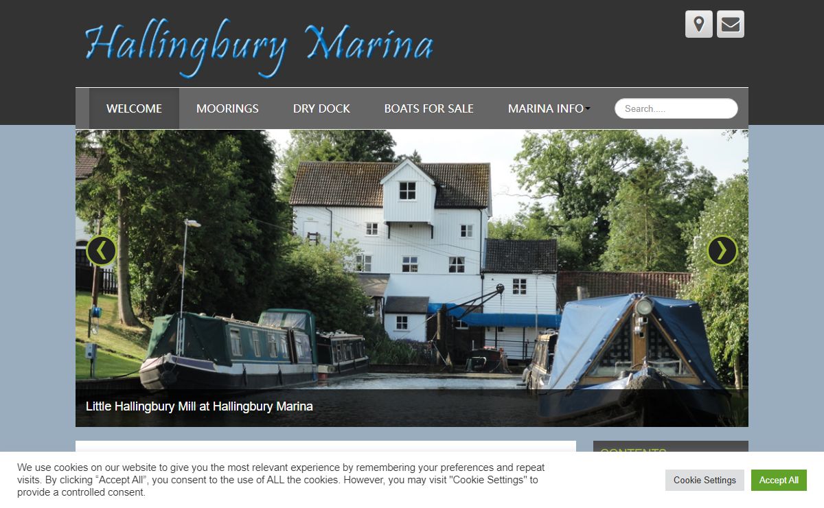Hallingbury Marina | Narrowboat & Cruiser Moorings