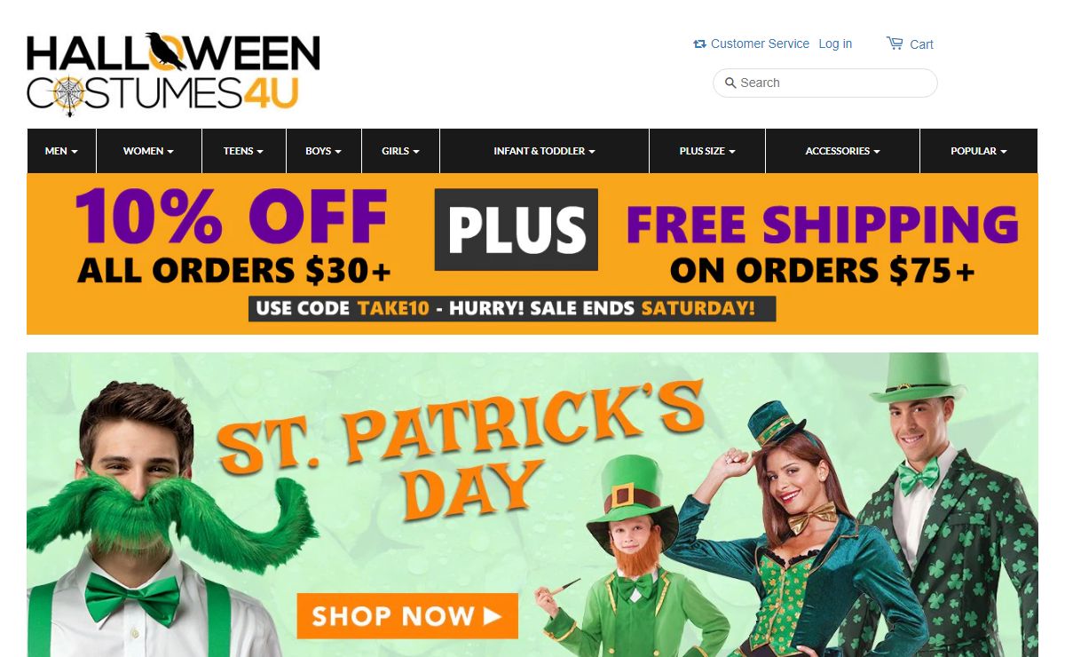 Costumes for Kids & Adults since 1985! - Halloween Costumes 4U