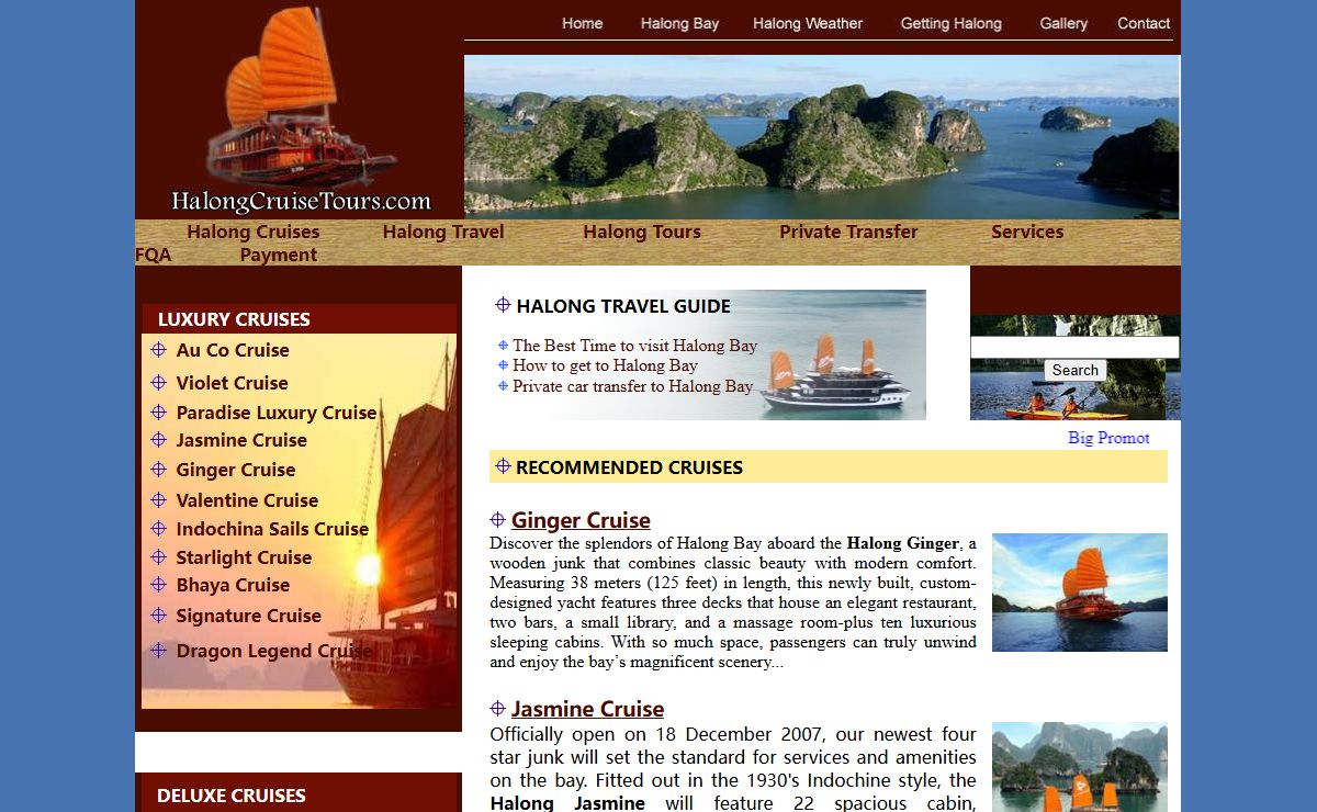 Halong Cruise Tours, Halong Cruise, Halong Bay Cruise