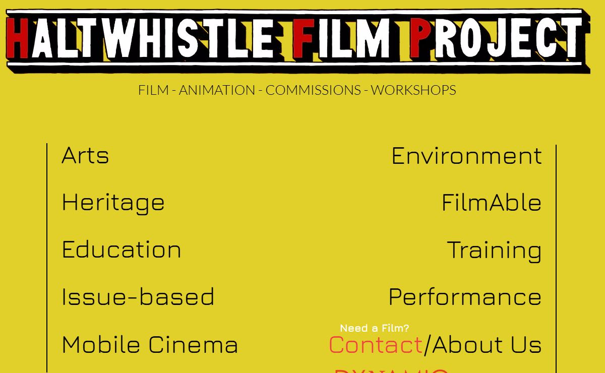 Haltwhistle Film Project | Haltwhistle Film Project