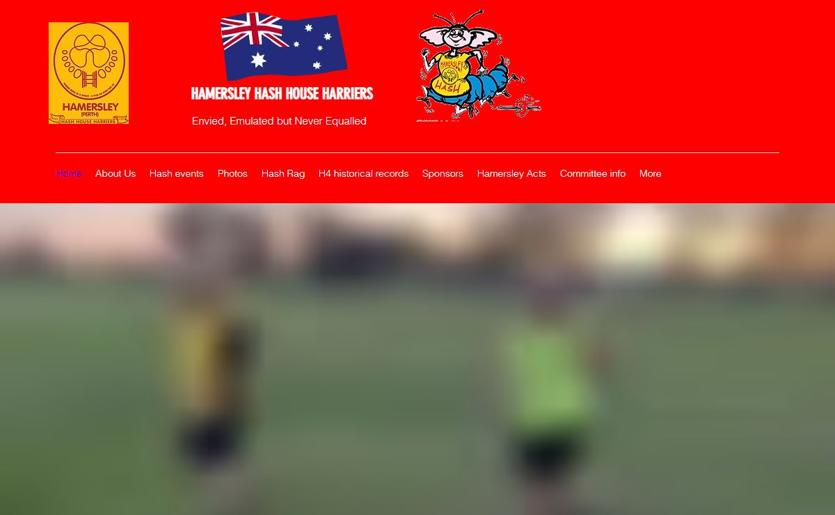 Hamersley Hash House Harriers | Perth | Best men's hash house harriers club