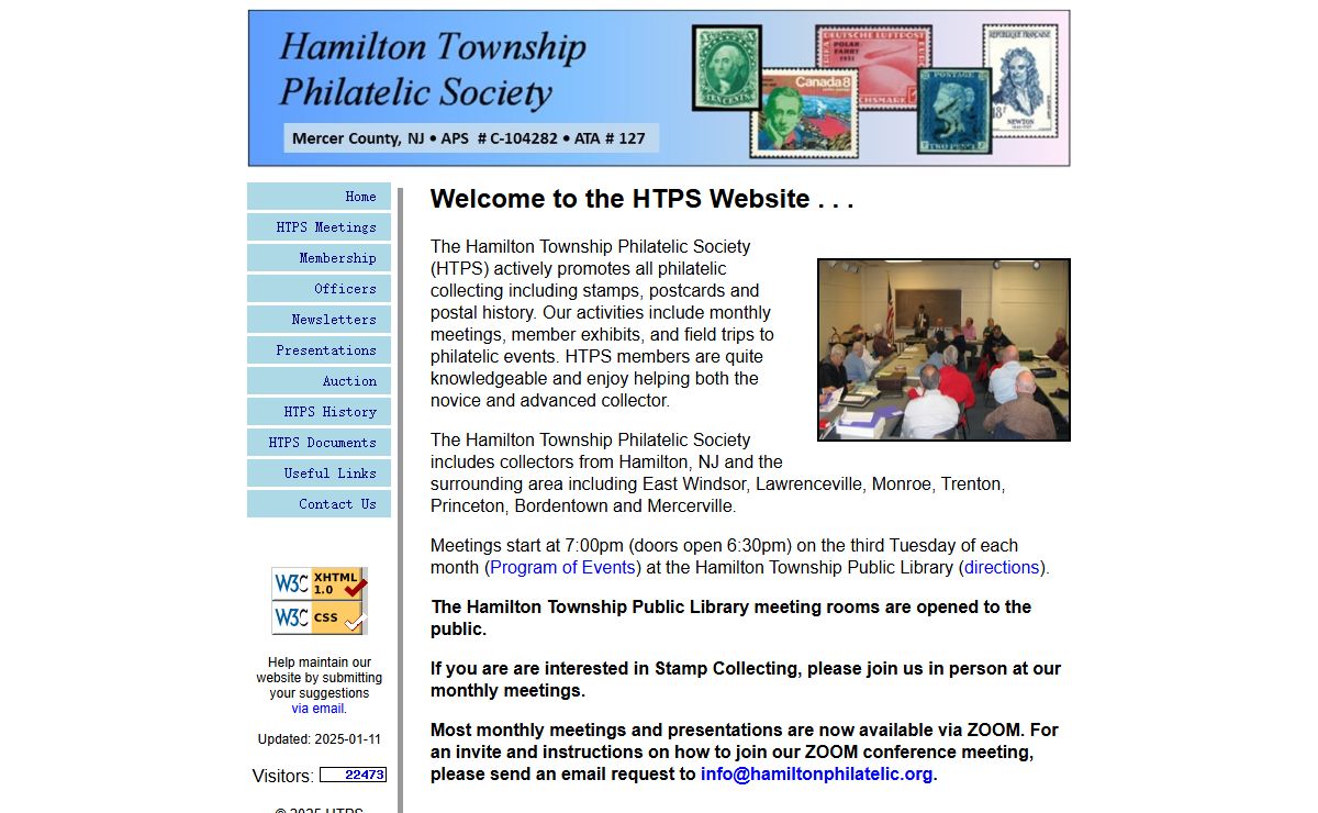 HTPS Web Site: Home Page