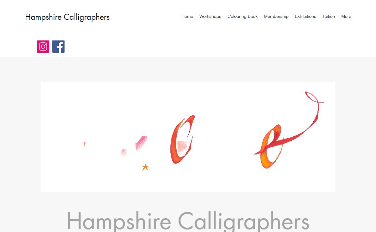 Calligraphy Society | Hampshire Calligraphers